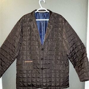 Mens 1930 TailorByrd Collection BROCK lightweight quilted puffer jacket coat xxl